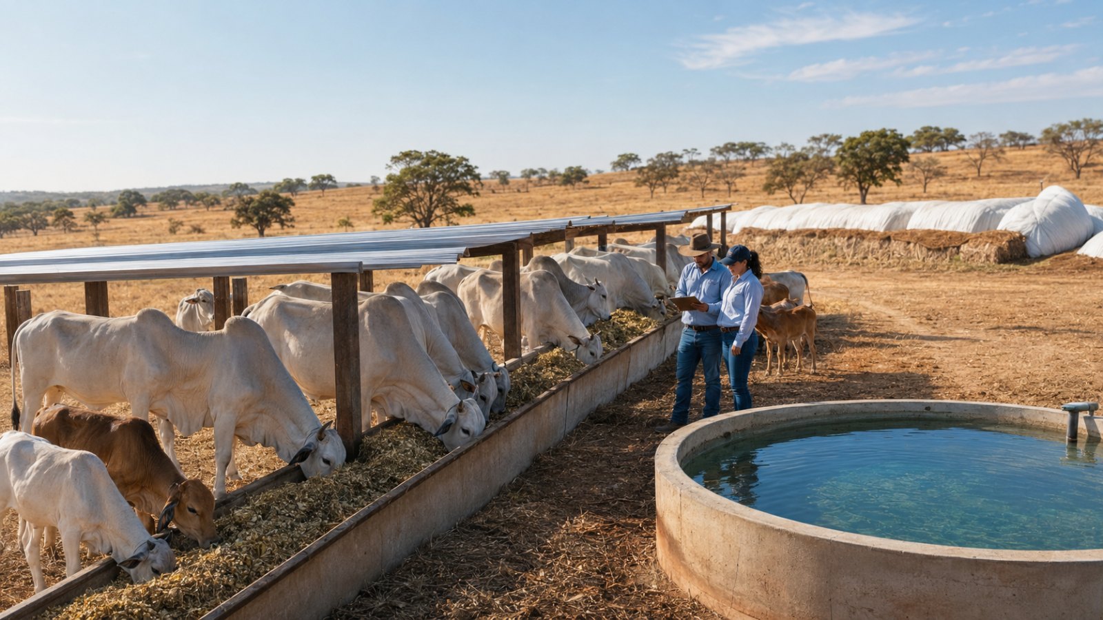 Nutrição estratégica na seca ajuda a preservar peso e produtividade do gado
