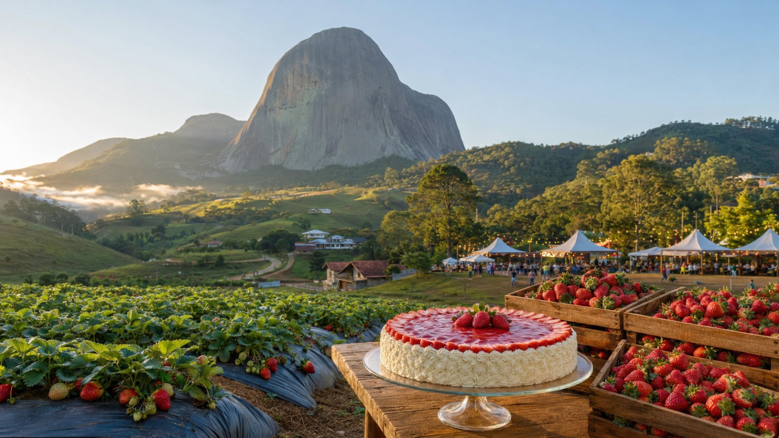 Festa do Morango 2026 terá show nacional e ingressos a partir de R$ 15 em Pedra Azul