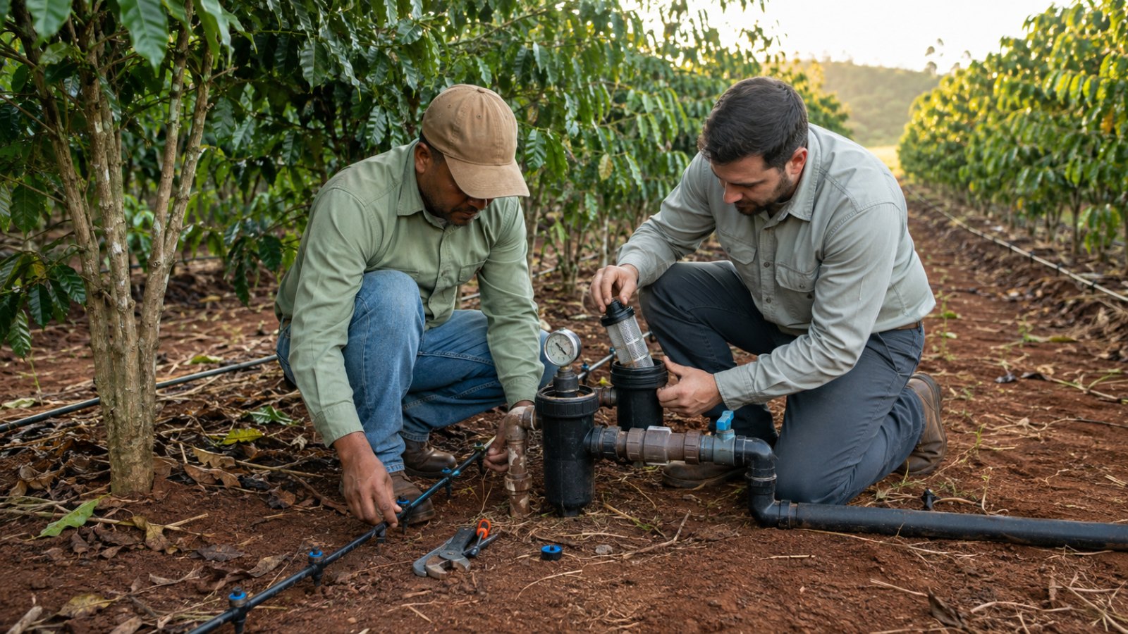 Pós-colheita do conilon exige revisão do sistema de irrigação