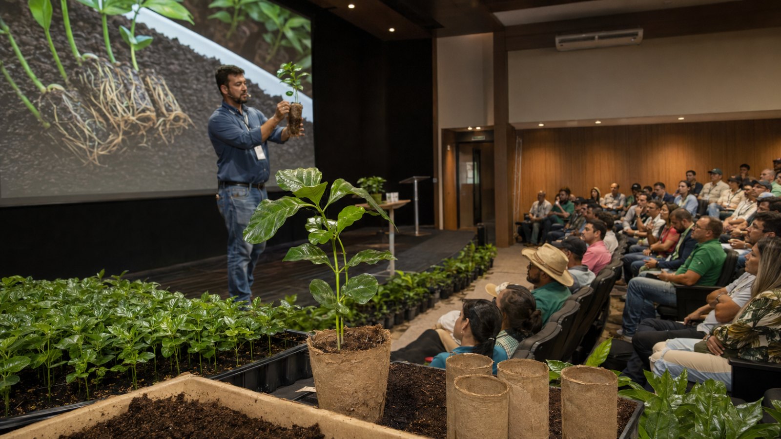 Linhares recebe seminário sobre tecnologias para produção de mudas e cultivo de café conilon