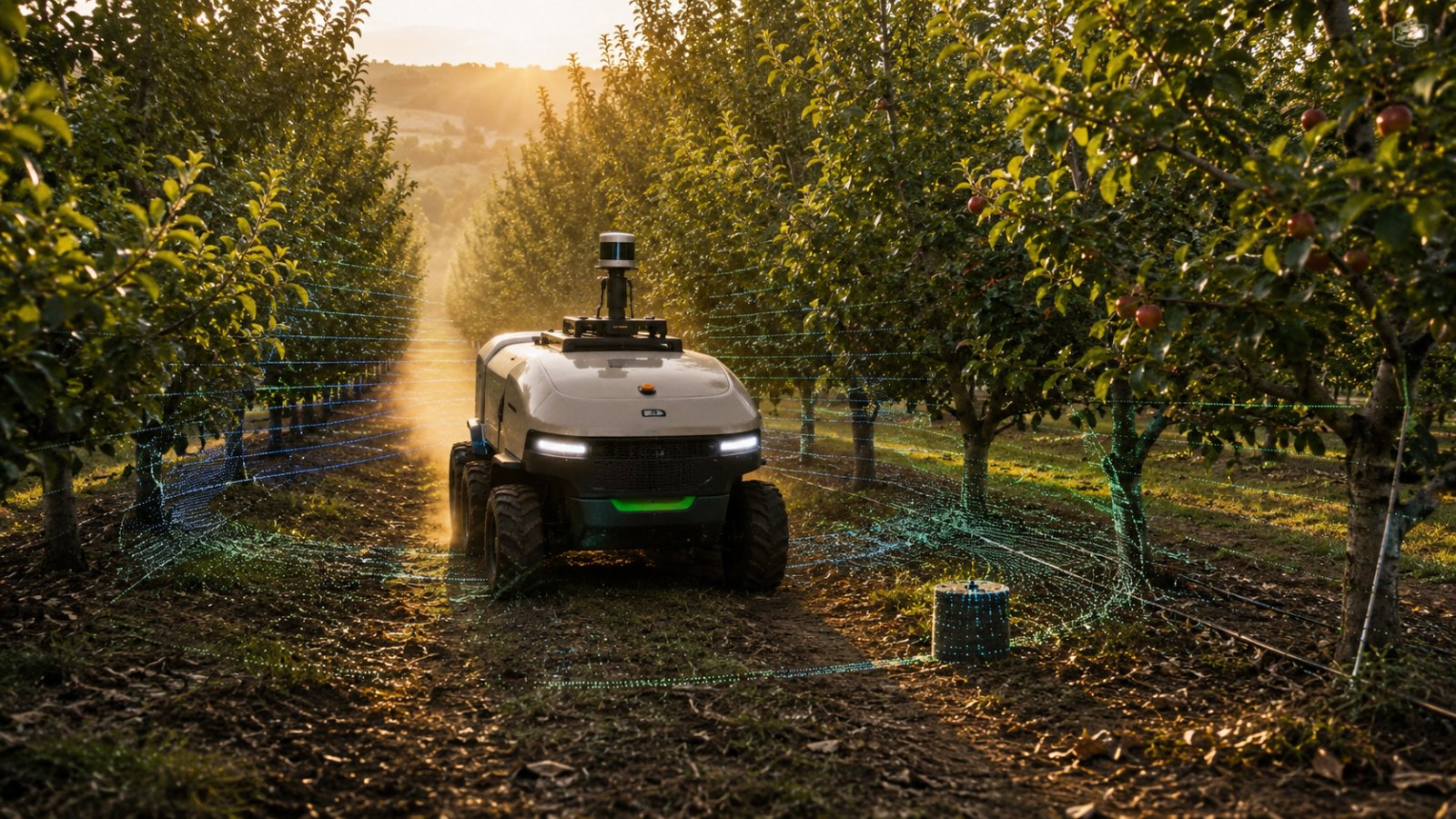 Máquinas autônomas da John Deere terão sensor 3D para operar em pomares