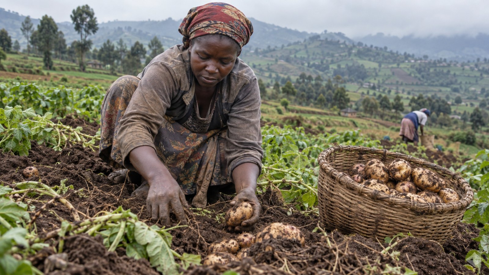 Produção de batata cresce 20% na África, mas clima e pragas ameaçam avanço