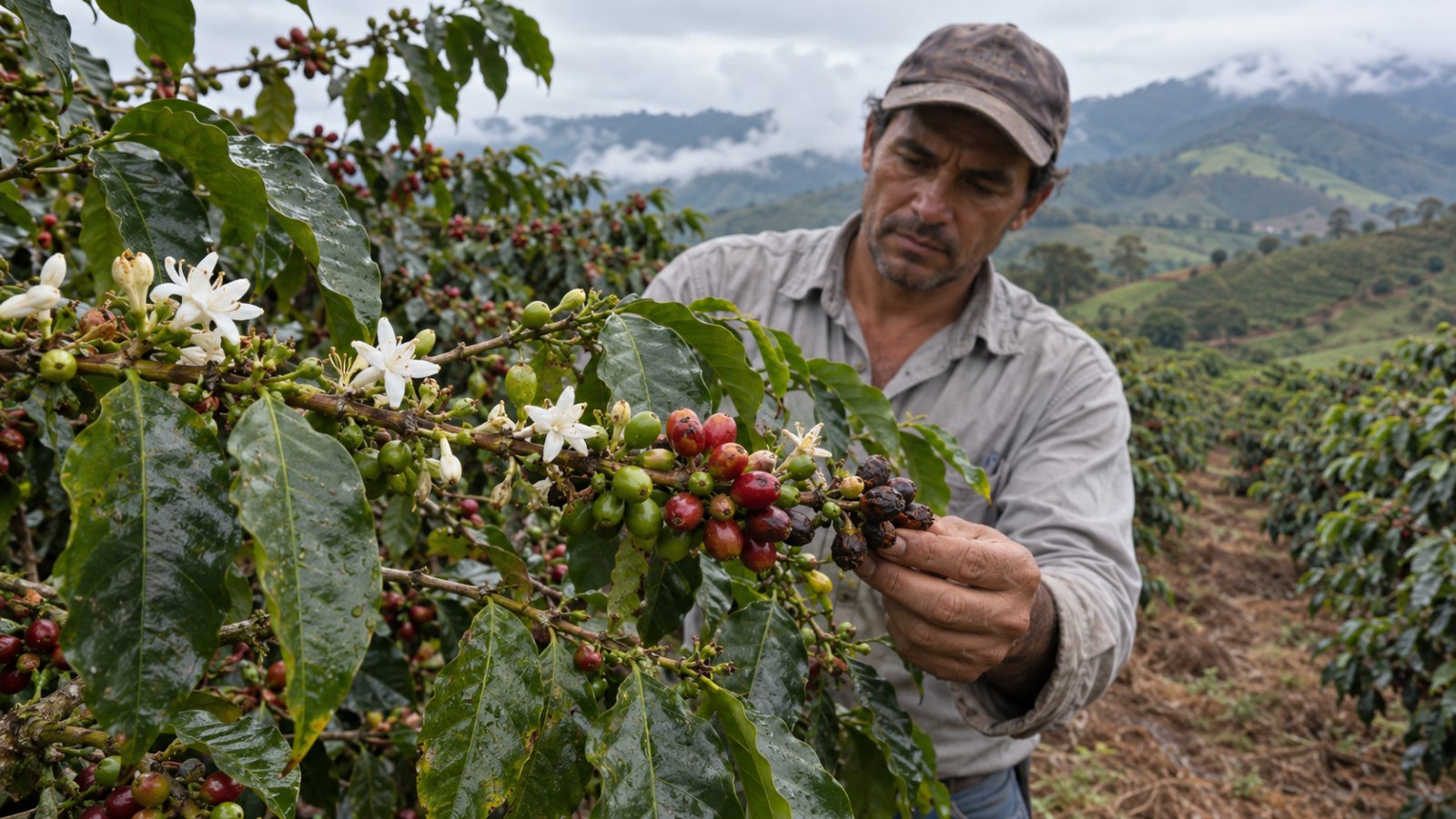 Clima irregular reduz atributos dos primeiros cafés da safra no Espírito Santo
