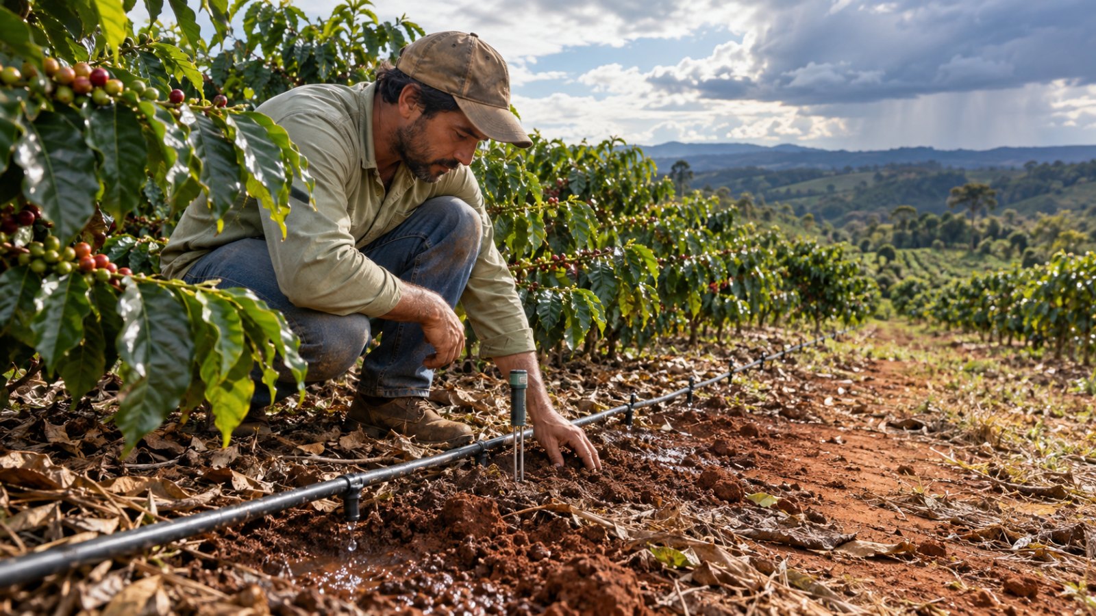 Primavera com chuva irregular exige revisão da irrigação no Espírito Santo